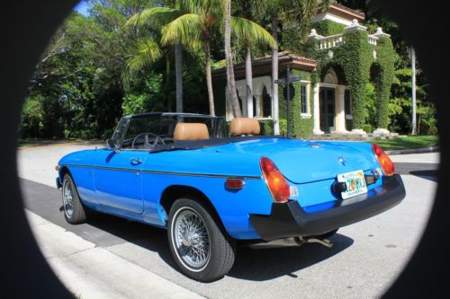 STUNNING 1980 MGB  FIRST TITLED 2012  21K MILES OVERDRIVE, image 6