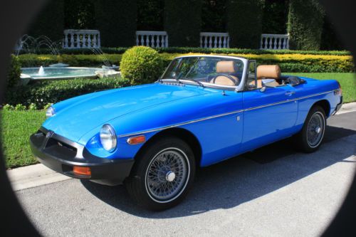 STUNNING 1980 MGB  FIRST TITLED 2012  21K MILES OVERDRIVE, image 9