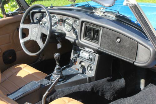 STUNNING 1980 MGB  FIRST TITLED 2012  21K MILES OVERDRIVE, image 14