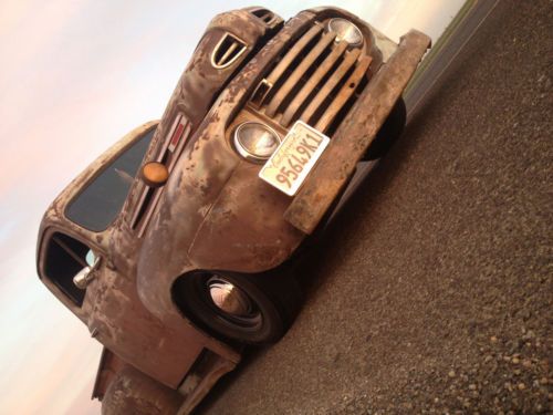 Rat rod 1950 f1 ford truck  kustom patina barn find