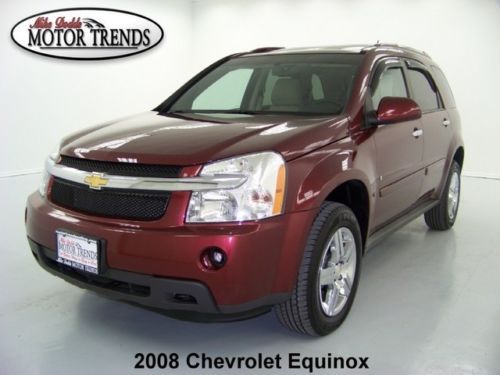 2008 awd ltz navigation roof leather htd seats chrome wheels chevy equinox 48k