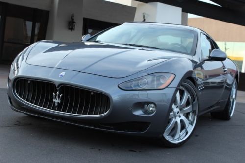 2009 maserati granturismo s. loaded. fact. 22 wheels. like new. 1 owner.