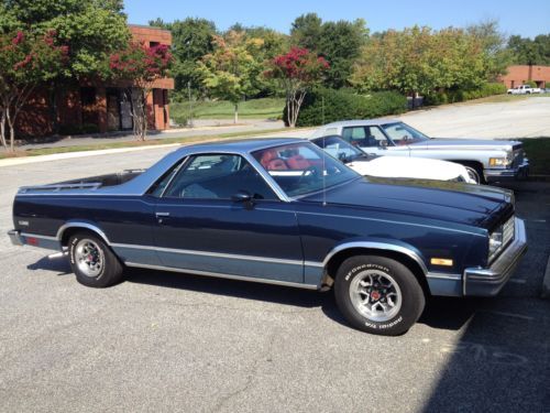 1982 chevrolet el camino.