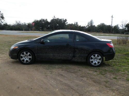 2007 honda civic lx coupe 2-door 1.8l