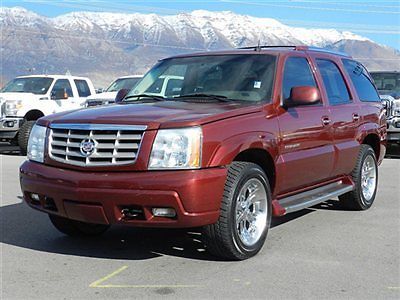 Escalade 4x4 suv leather  custom 22 wheels tires auto tow awd low price