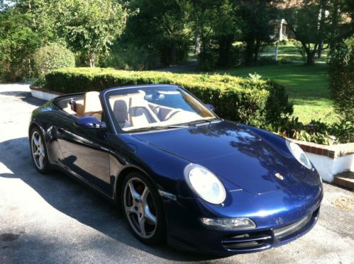 2006 Porsche Carrera convertible S, low miles!!, image 2