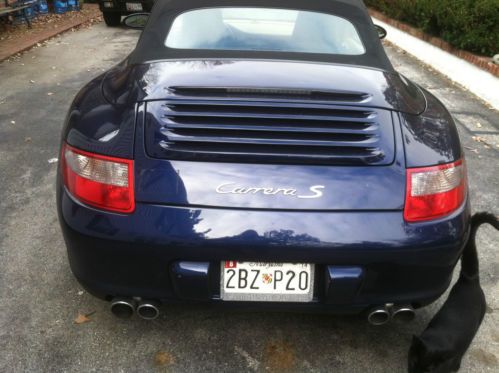 2006 Porsche Carrera convertible S, low miles!!, image 5