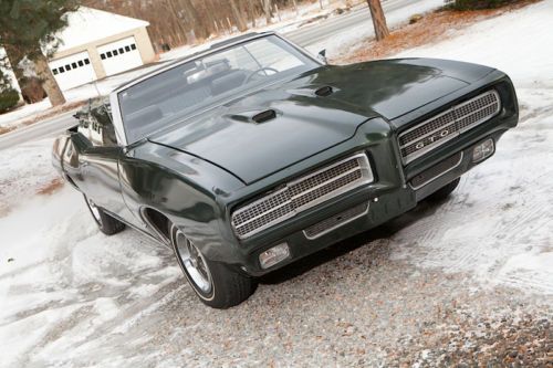 1969 pontiac gto base 6.6l convertible