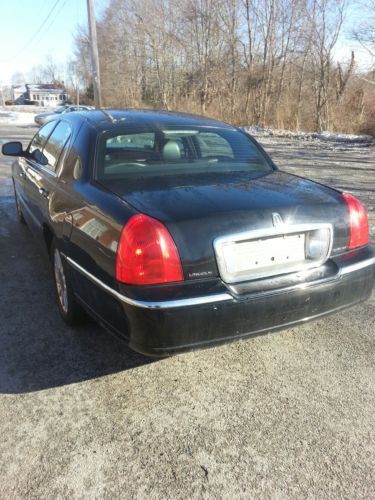 2007 lincoln town car signature black/black limo limousine livery