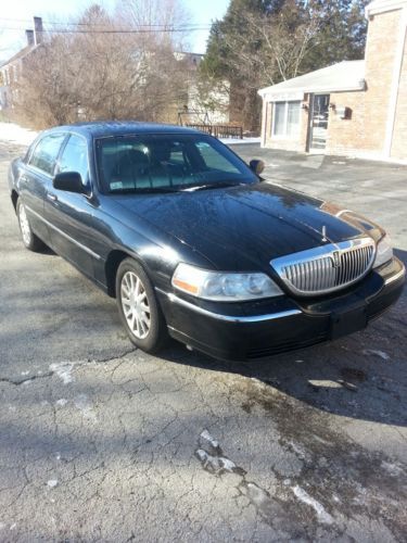 2007 Lincoln Town Car Signature BLACK/BLACK Limo Limousine Livery, image 3