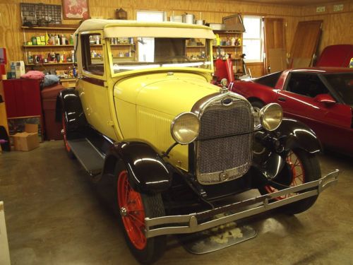 1929 ford model a sport coupe