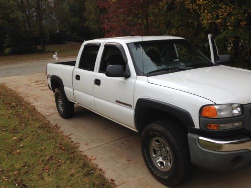 2006 gmc sierra 2500 hd wt crew cab pickup 4-door 6.0l_4x4