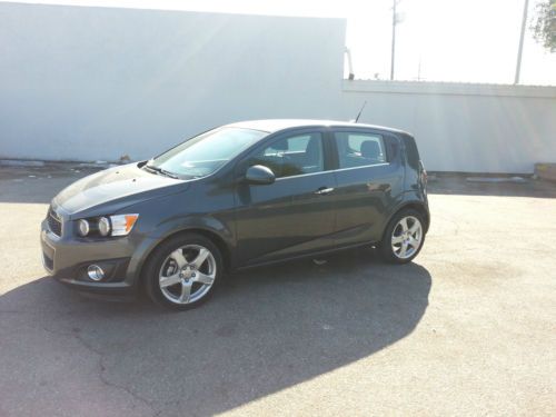 2013 chevrolet sonic ltz hatchback 4-door low miles 15k leather