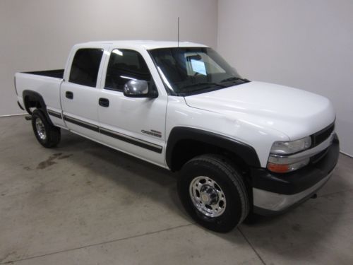 02 CHEVROLET SILVERADO 2500 DURAMAX DIESEL 6.6L V8 RWD CREW CAB SHORT BED 80PICS, US $11,995.00, image 3