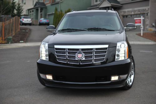 Escalade esv awd black