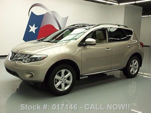 2010 nissan murano sl premium tech pano roof nav 51k mi texas direct auto