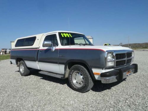 1991 Dodge Ram 1500 LE **ONLY 58,318 ORIGINAL MILES** NONE NICER!! V-8 5speed, US $6,995.00, image 2