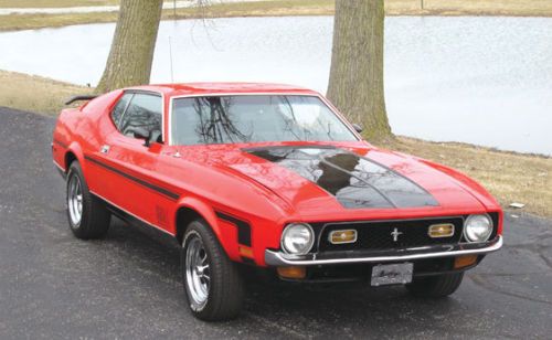 1971 ford mustang mach i fastback 2-door 5.0l