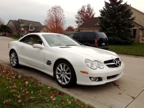 ** no reserve** 2007 mercedes-benz sl550 convertible 2-door 5.5l