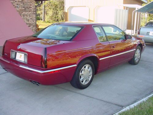 1995 cadillac eldorado only 36,300 original documented miles candy red