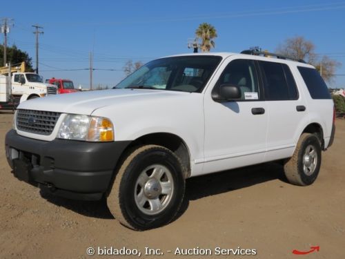 Ford explorer 4-door suv 4x4 automatic 4-spd w/ overdrive a/c 4.0l v6