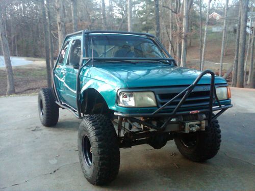 1994 ford ranger stx extended cab pickup 2-door 4.0l rock crawler