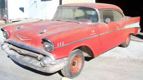 1957 chevrolet bel air 2 door hard top, possible fuel injection car