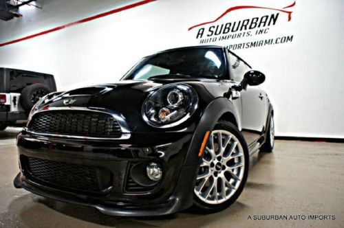 2012 mini cooper s jcw john cooper works aero pkg pano manual cln carfax wow jcw