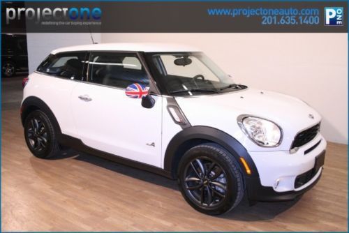 13 cooper s all4 white manual clean carfax