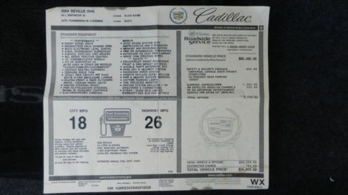 2003 Cadillac DeVille DTS, Extreme 83K Low miles, Super Clean FL. Car, Loaded., image 10