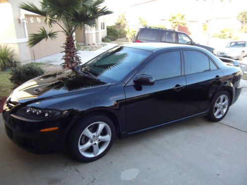 Mazda: 2008 mazda 6 i-sport black/black