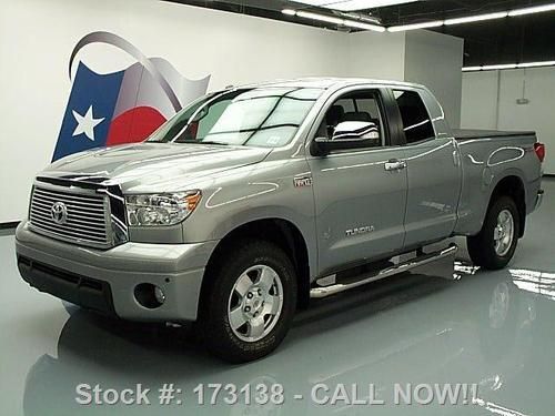 2011 toyota tundra ltd dbl cab 4x4 trd leather nav 11k! texas direct auto