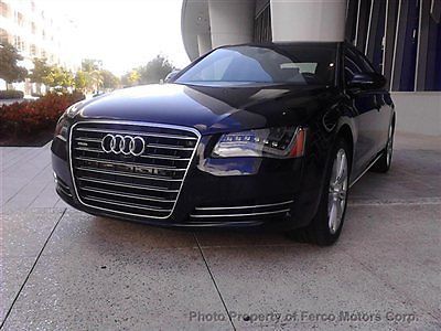 2013 audi a8l quattro low miles front and rear camara