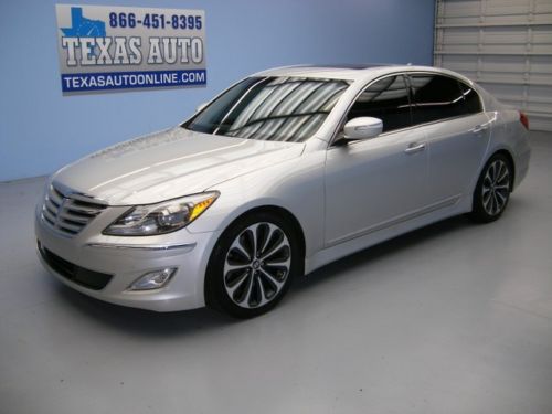 We finance!!  2012 hyundai genesis r-spec 429 hp roof nav leather 16k texas auto