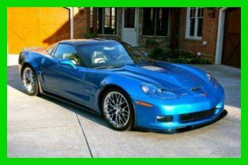 2009 chevrolet corvette zr1-3zr with warranty coupe onstar premium