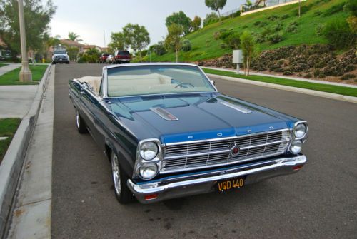 1966 ford fairlane gta convertible 390 engine real deal