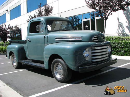 1950 ford f-1 pick up flathead 6 six cylinder rock solid survivor