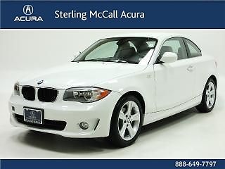 2013 bmw 128i 2dr coupe automati leather cd/usb/aux low miles warranty
