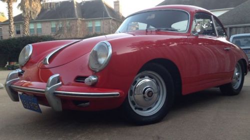 1960 porsche 356 b, non-sunroof coupe