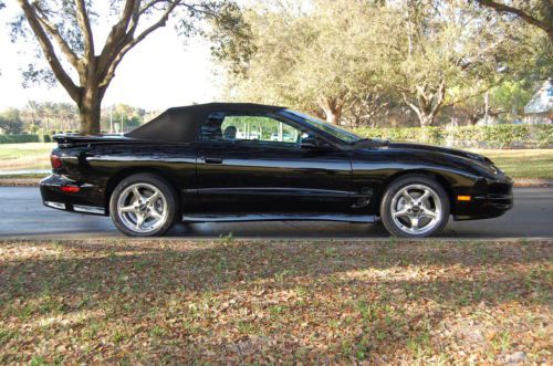 1999 Pontiac Trans AM WS6 Convertible 7K Original Miles 1 Female Owner Original, US $29,999.00, image 11