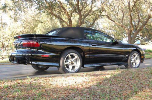 1999 Pontiac Trans AM WS6 Convertible 7K Original Miles 1 Female Owner Original, US $29,999.00, image 13