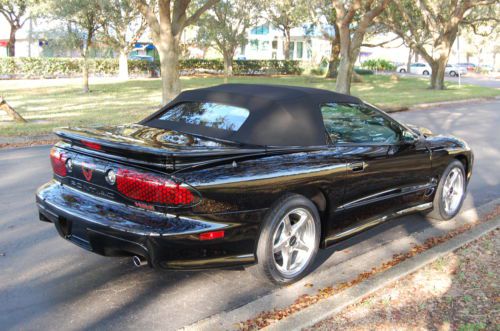 1999 Pontiac Trans AM WS6 Convertible 7K Original Miles 1 Female Owner Original, US $29,999.00, image 14