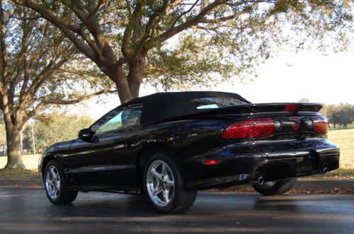 1999 Pontiac Trans AM WS6 Convertible 7K Original Miles 1 Female Owner Original, US $29,999.00, image 20
