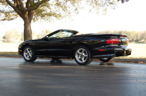 1999 Pontiac Trans AM WS6 Convertible 7K Original Miles 1 Female Owner Original, US $29,999.00, image 25