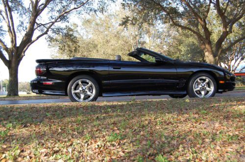 1999 Pontiac Trans AM WS6 Convertible 7K Original Miles 1 Female Owner Original, US $29,999.00, image 36