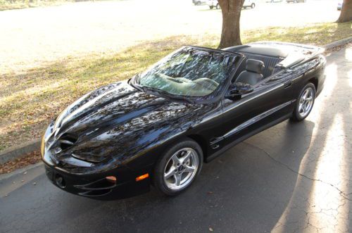 1999 Pontiac Trans AM WS6 Convertible 7K Original Miles 1 Female Owner Original, US $29,999.00, image 44
