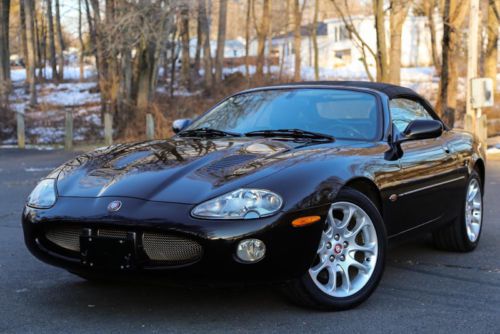 2001 jaguar xkr supercharged convertible v8 63k mi california servicd carfax nav