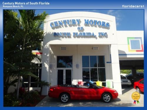 1997 chrysler sebring jxi 2.5l v6 auto low mileage 1 owner leather loaded