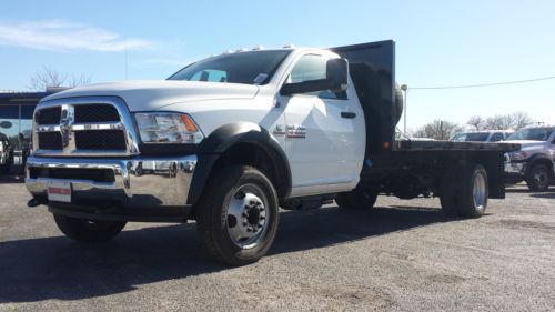 New 2014 ram 5500 regular cab with 16ft flatbed