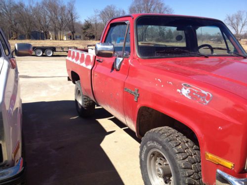 1984 chevy 4x4 short wheel base